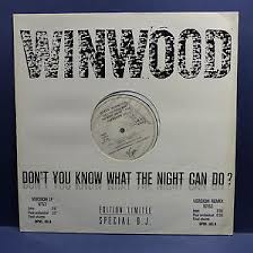 Don't You Know What the Night can do - Steve Winwood (Live)