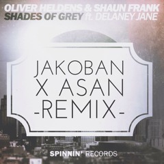 Oliver Heldens & Shaun Frank - Shades Of Grey (Jakoban X ASAN Remix) Feat. Delaney Jane