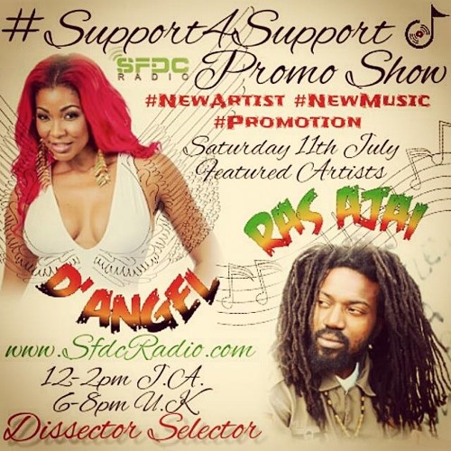 #SUPPORT4SUPPORT #PROMOSHOW ft D'ANGEL & RAS AJAI