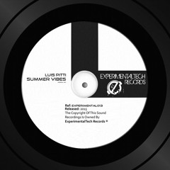 Luis Pitti - Summer Vibes (Original Mix) # 23 Top 100 Tech House Traxsource !!!