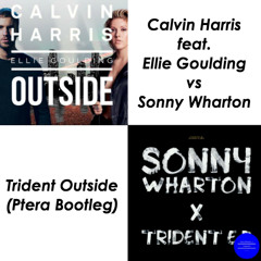 Calvin Harris ft. Ellie Goulding vs Sonny Wharton - Trident Outside (Ptera Bootleg)