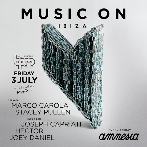 Joey Daniel at Music On Amnesia Ibiza - 3 July 2015