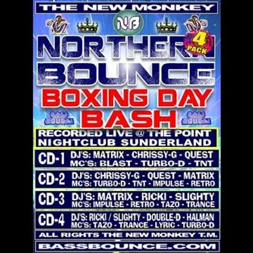 Dj Chrissy G & Quest Mc Turbo D B2B TNT @ Northern Bounce 26/12/10