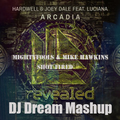 Hardwell Feat Liciana Vs Mightyfools-Shot Fired Arcadia(DJ DERRi Mashup)