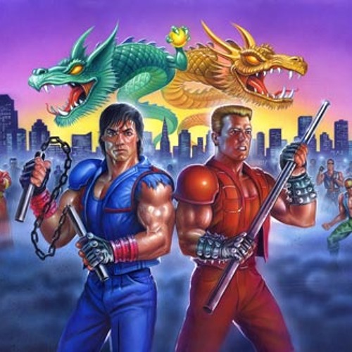 Super Double Dragon (SNES) Mike & Ryan 