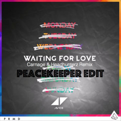 Avicii - Waiting for Love (Carnage & Headhunterz Remix) Peacekeeper Edit