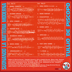 B2 Tullio De Piscopo - Drum Fantasy (extract)