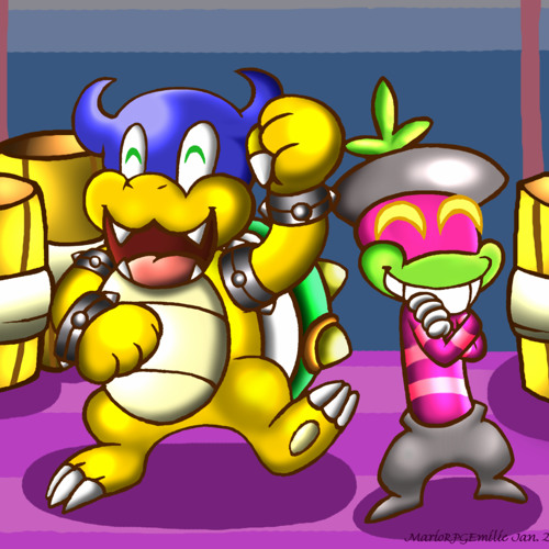 Mario & Luigi Superstar Saga - Popple & Rookie
