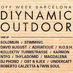 Roberto Calzetta & Twin Soul - Live at Diynamic Outdoor - Off Week Edition, Barcelona (20-06-2015)