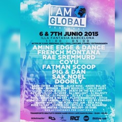 CARLOS ARIES LIVE @ I AM GLOBAL FESTIVAL - BARCELONA  2015