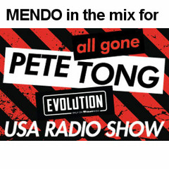 Pete Tong Evolution radioshow with Mendo