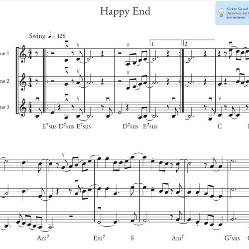 Happy End (comp.: Jens Piezunka)