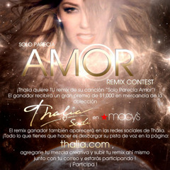 Solo Parecía Amor (Juan Puget Remix) - Thalía