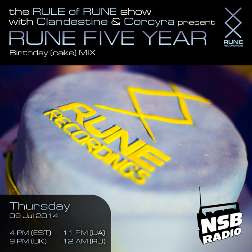 Rule Of Rune 053 -Clandestine & Corcyra -RUNE B - Day Mix