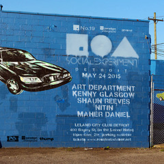 Art Department & Shaun Reeves Live@Social Experiment Detroit 05/24/15