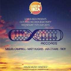 Miguel Campbell - live at Sunset boat party, Lost in Ibiza (16.07.2015)