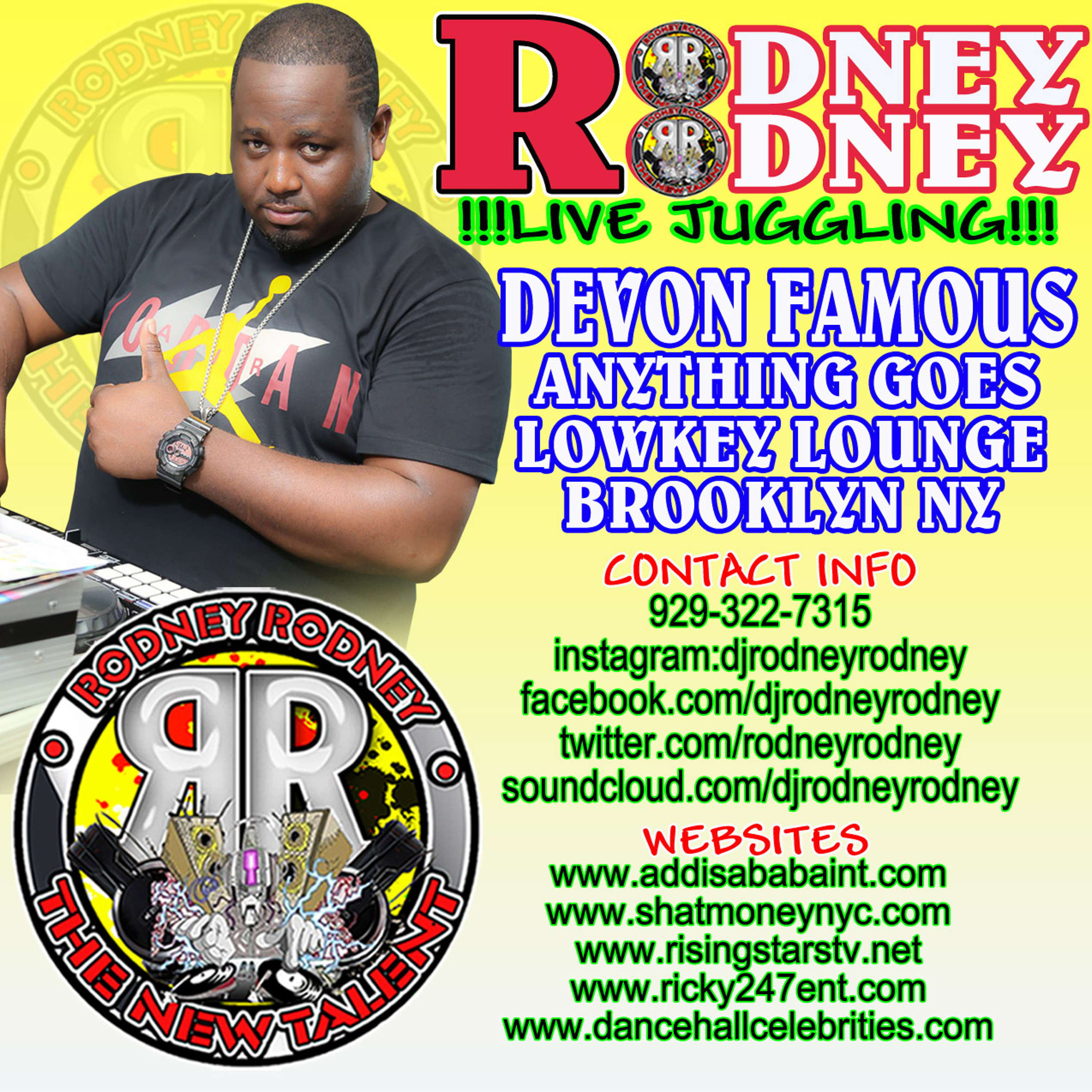 RODNEYRODNEY LIVE JUGGLING AT DEVON FAMOUS ANYTHING GOES AT LOWKEY LOUNGE BROOKLYN NYC episode artwork