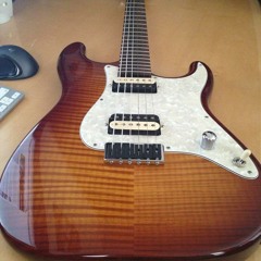 E - Stratty Groove v2 (Warmoth, Seymour Duncan, Metal Machinery)