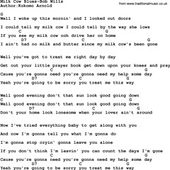 Angela Thomas Wade - Milk Cow Blues