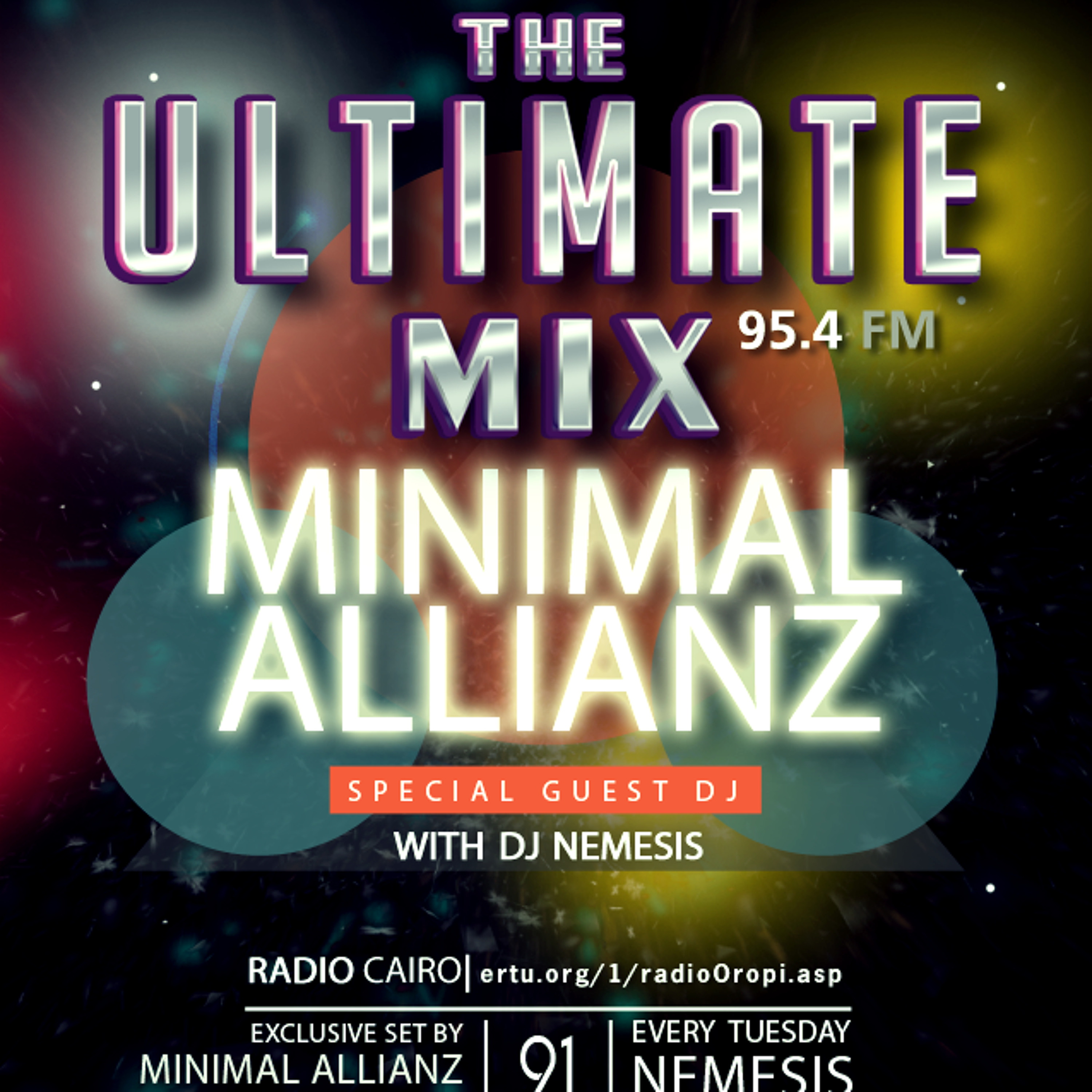 Nemesis - The Ultimate Mix Radio Show (026) 21/7/2015 (Guest Minimal Allianz) episode artwork