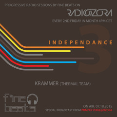 Independance #3@RadiOzora 2015 July | Krammer Exclusive Guest Mix