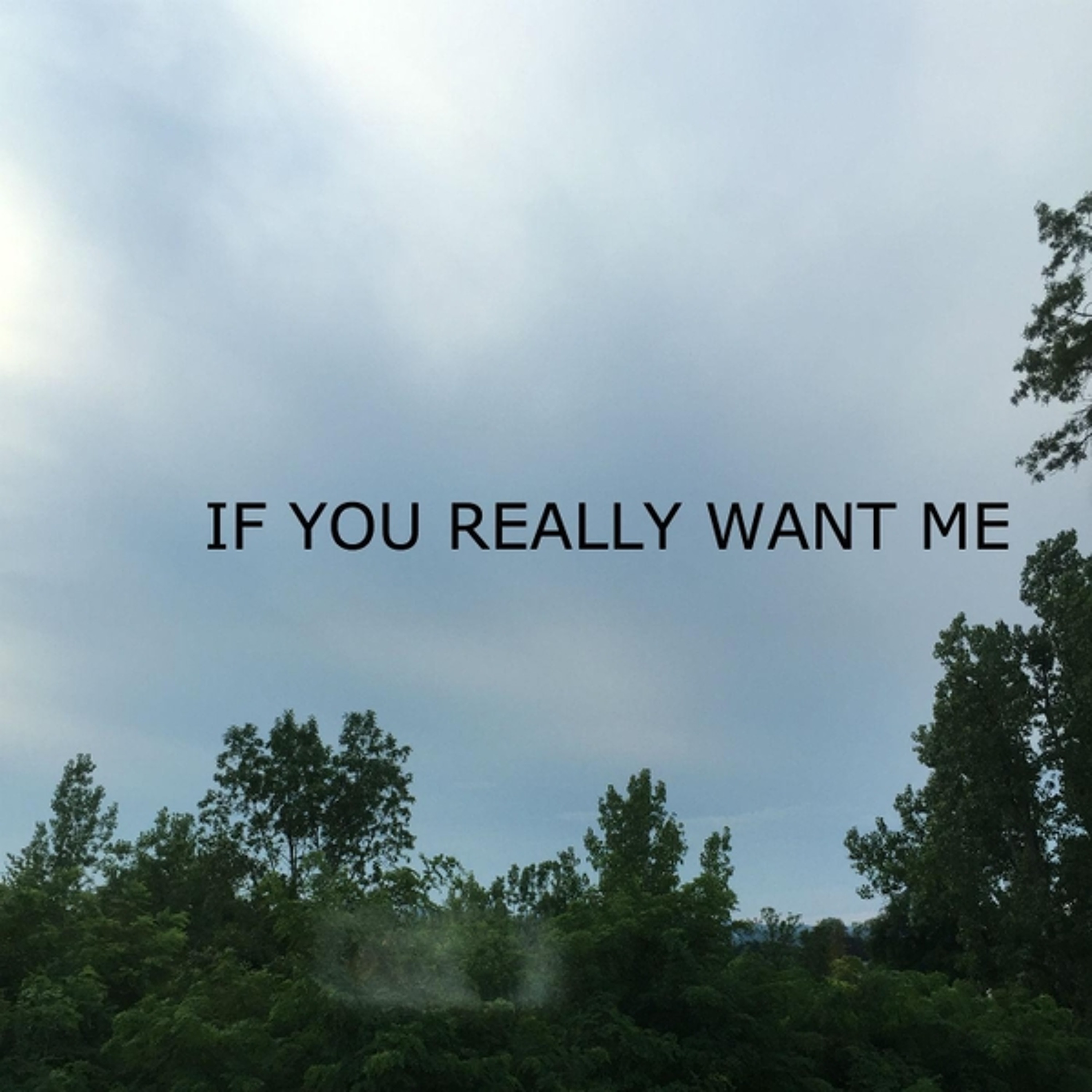 If You Really Want Me