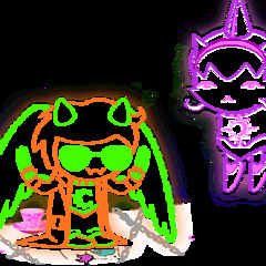Davepeta and Jasprose (from Homestuck)