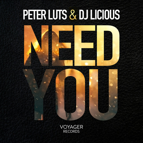 Peter Luts & DJ Licious - Need you (Preview)