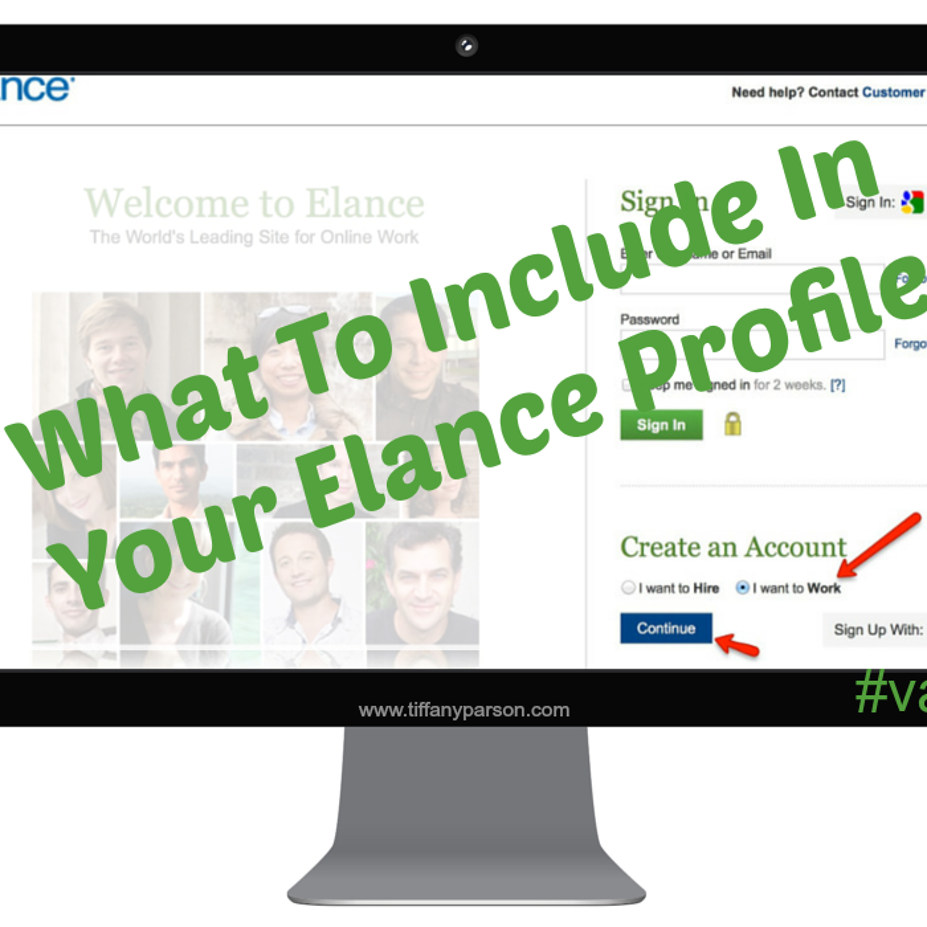 What To Include In Your Elance Profile