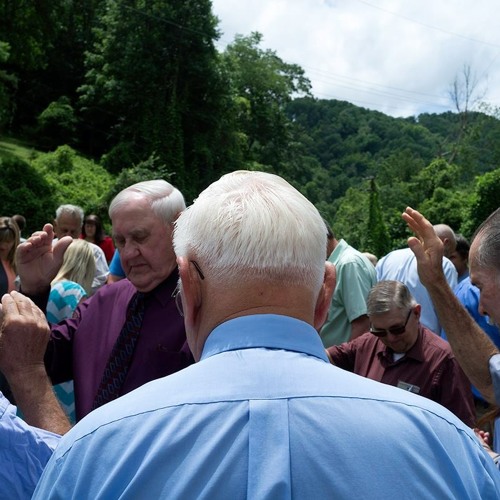 Stream On the Other Side of Jordan Dix Fork Old Regular Baptist Church by walkyourcamera