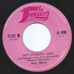 Boby Morris - Soy Extraño Aquí (Feeling FE-035, 1973). Martian Psyche-Pop from Guatemala
