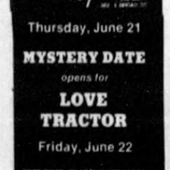 Love Tractor - Neat In The Street - 40 Watt Club Uptown, Athens, GA, 22 June 1984