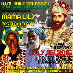 Nyahbinghi Rastafari Incient Matriarch Mama Lily reasoning :: Roots'n'Kulcha Radio :: 7-23-2015