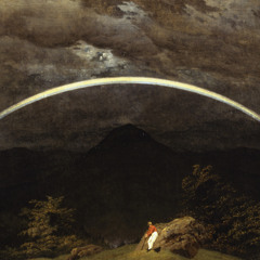 Abismo cruzado por un puente amarillo