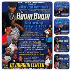 MIGHTY ACTION 21st ANNIVERSARY - JULY 11th 2K15