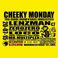 ZeroZero ft. Multiplex MC Live at Cheeky Monday, Amsterdam 20/7/2015