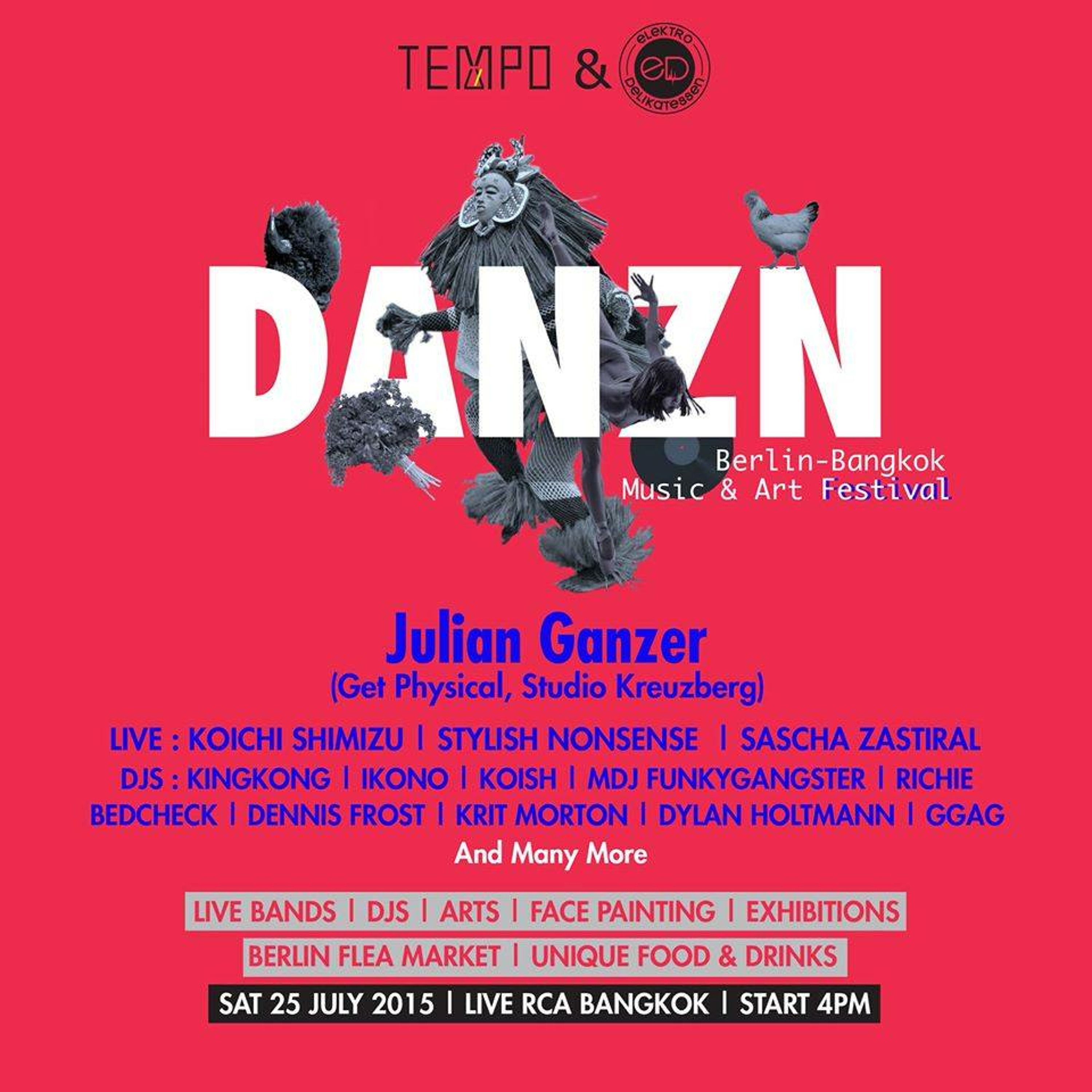 Recorded Live Danzn Festival Live Rca Bangkok 25.07.15 episode artwork