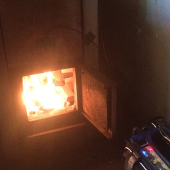 Testing Uši Microphones - Recording Burning Wood