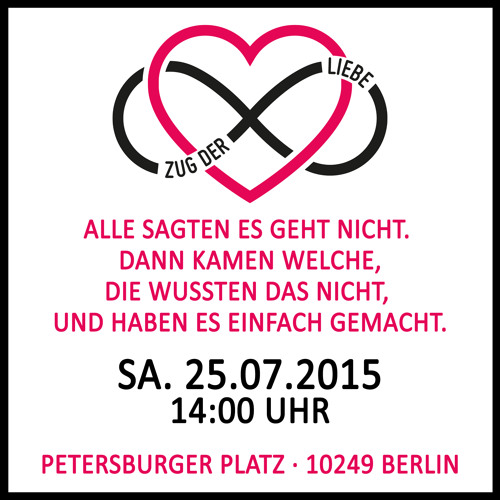 Zug Der Liebe 2015 - Auxilius @ Zurück zu den Wurzeln Wagen (Nr.8)18:30 - 20.°°
