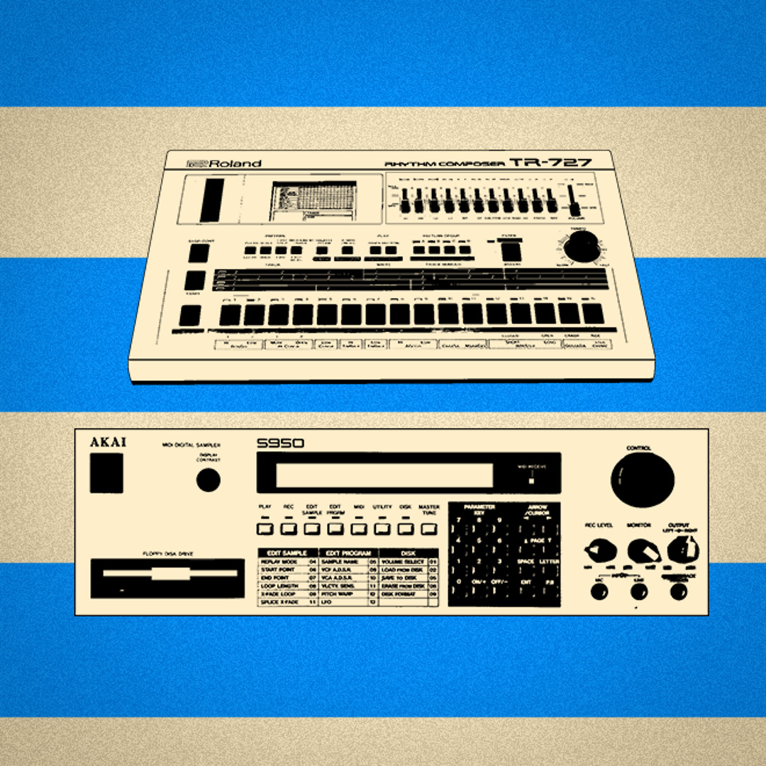 Listen to Roland TR-727 Meets Akai S950: Free Sample Pack by Nick
