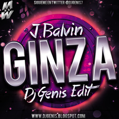 J.Balvin - Ginza (Dj Genis Edit)