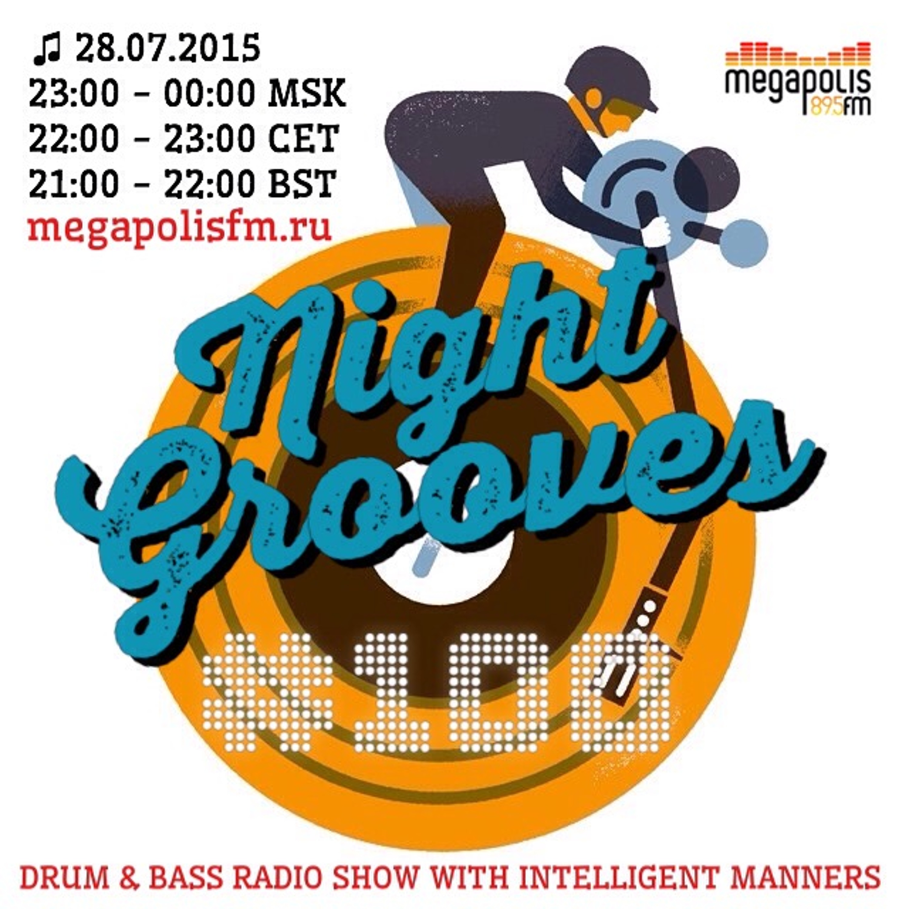 Intelligent Manners - Night Grooves #100 - Megapolis 89'5 FM 28.07.2015 episode artwork