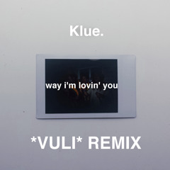 Way I'm Lovin' You (*VULI* Remix)