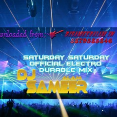 Saturday Saturday Bollywood Dj Remix Song By (Dj Sameer Alam)