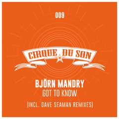 Björn Mandry - Got To Know (Dave Seaman Remix)[PREVIEW]