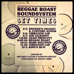 VibrationLab "live in session" feat Brother Culture @Reggae Roast Sunday Skank(Free Download)