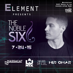 The Noble Six - Live @ Element Events, Malmaison, Washington, D.C 24/7/2015