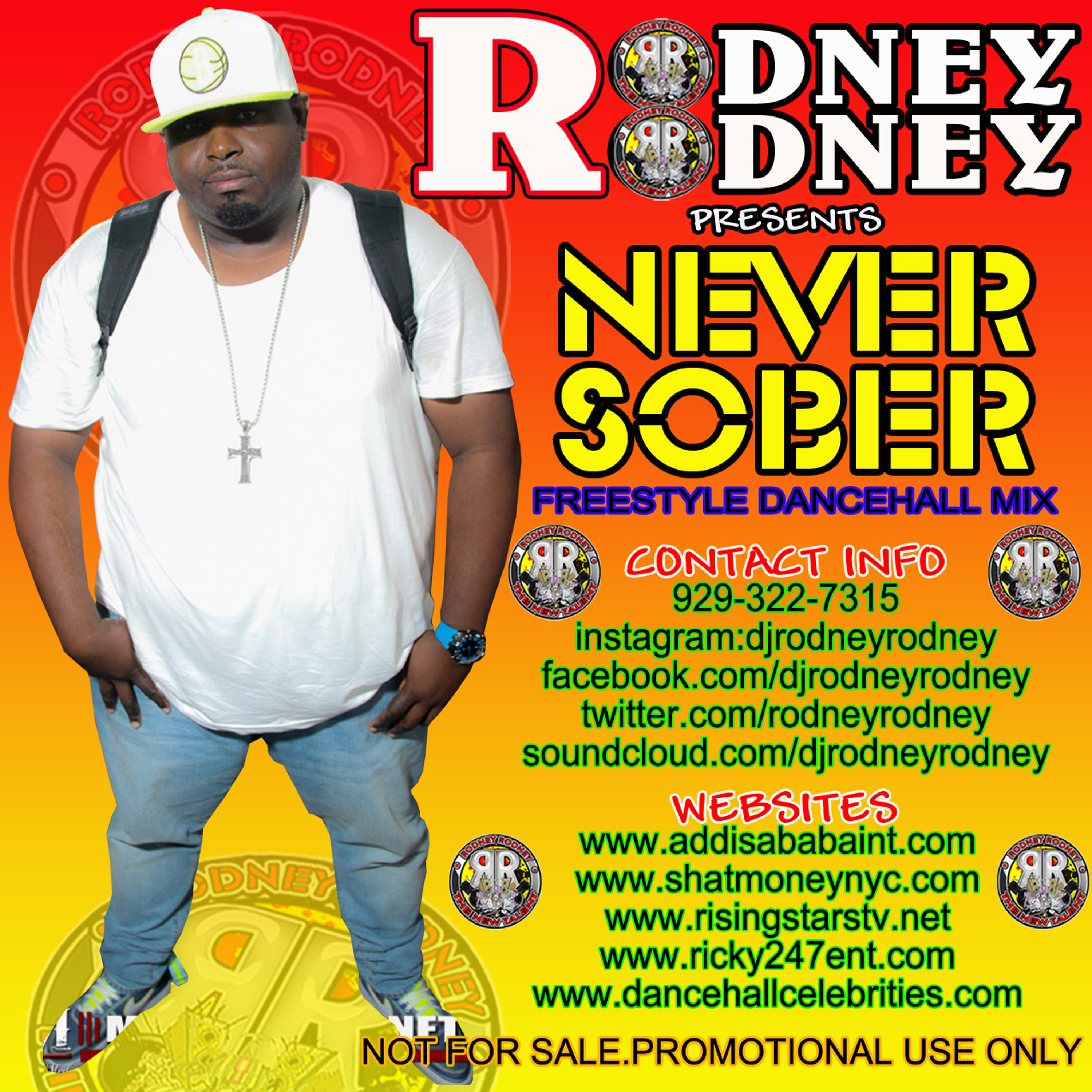RODNEYRODNEY PRESENTS NEVER SOBER FREESTYLE DANCEHALL MIX episode artwork