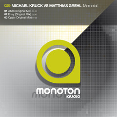 MNTN029 - Michael Kruck Vs Matthias Grehl - Abak (Original Mix)