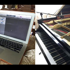 Piano Rec MXL603s Apogee Duet